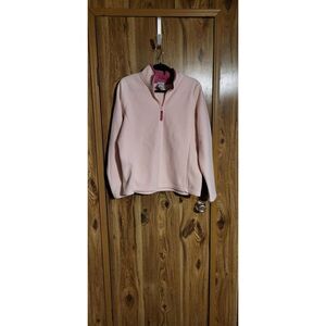 Old Navy soft pink fleece pullover jacket